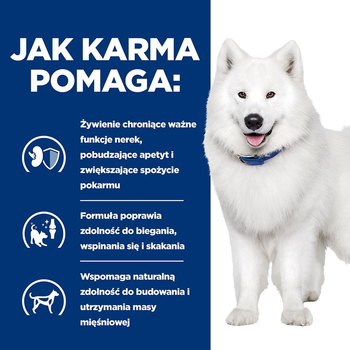 Karma sucha dla psów Hill's Prescription Diet k/d kidney + mobility 4 kg (0052742047140)