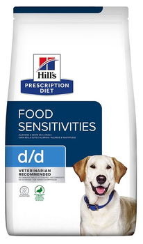 Сухий корм Hill's Prescription Diet d/d Food Sensitivities качка з рисом 4 кг (0052742041728)