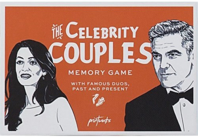 Gra planszowa Printworks Memory Celebrity couples (9789163614576)