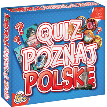 Gra planszowa Kangur Quiz Poznaj Polskę (5905723440988)