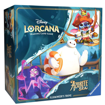 Zestaw kart Ravensburger Disney Lorcana Azurite Sea Set 6 Illumineer's - Trove Pack Set (4050368984326)