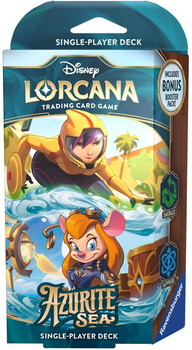 Zestaw kart Ravensburger Disney Lorcana Azurite Sea Starter Deck Go Go Tomago & Gadget (4050368984180)