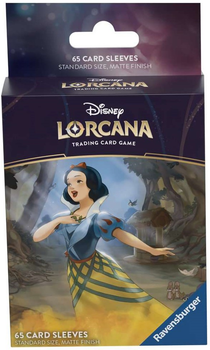 Koszulki ochronne Ravensburger Disney Lorcana Ursula's Return Set 4 Snow White 65 szt. (4050368983619)