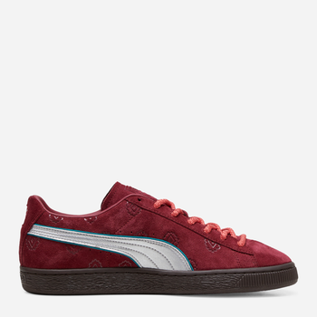 Чоловічі кеди низькі Puma Suede 2 ONE PIECE 396521-01 41 (7.5UK) Бордові (4099686257439)