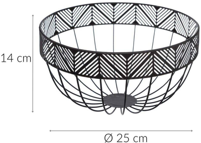 Кошик для фруктів Secret de Gourmet Frieze металевий 25 см (3560238664155)