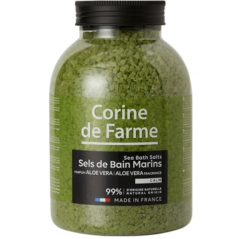 Соль морская Corine De Farme для ванн Алое Вера 1,3 кг
