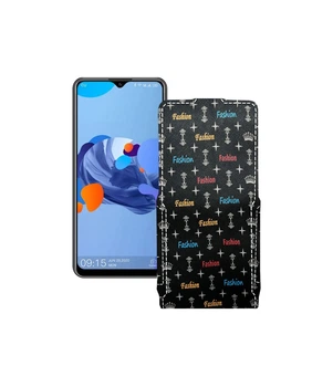 Чохол-флип з екошкіри для телефону Oukitel C19 Фешн чорний