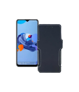 Чохол-книжка з екошкіри для телефону Oukitel C19 Чорний матовий