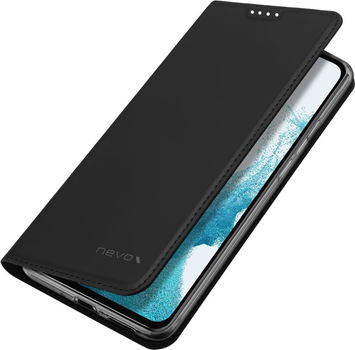 Etui z klapką Nevox Vario Series do Samsung Galaxy A54 Black (4250686411898)