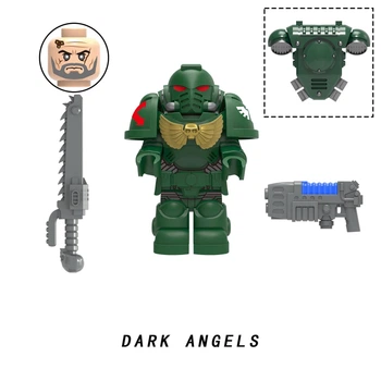Фигурка для конструктора космодесант Dark Angels Вархаммер Warhammer MY605