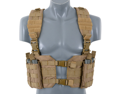 Разгрузка Chest Harness MOLLE на фастексах – COYOTE [8FIELDS]