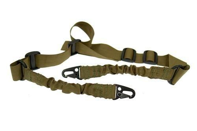 Двоточковий ремінь Khaki Bungee [GFC Tactical]