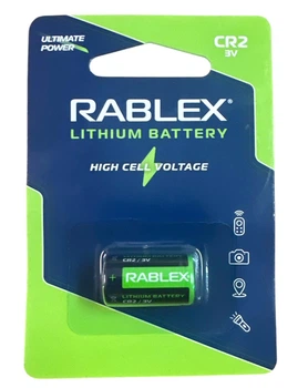 Батарейка літієва Rablex CR2 1шт BLISTER CARD