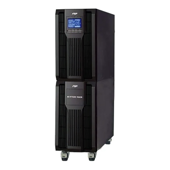 Джерело безперебійного живлення FSP Champ 10 kVA Tower Schuko CH-1110TS 10000VA/9000W Black (PPF90A0802)
