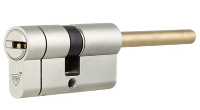 Циліндр RB RAV Bariach Keylocx ключ/шток нікель 100 мм 65х35