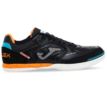 Футзалки для міні-футболу розмір 39 Joma TOP FLEX TOPW2301IN (верх-шкіра, чорний)