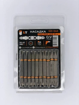 Насадка PH2*PH2*65мм, 1/4", CrV "LEVTOOLS" 501-043