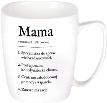 Kubek porcelanowy Nadwyraz Definicja słowa Mama 380 ml (5905159718101)