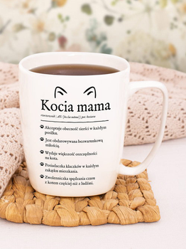 Kubek ceramiczny Nadwyraz Kot Mama 400 ml (5905159700236)