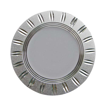 LED панель 9W 720LM 4500K круг хром "LEMANSO" LM491
