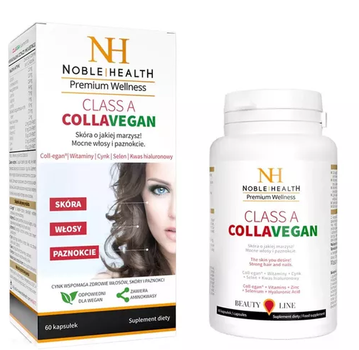 Witaminy Noble Health Class A CollaVegan 60 kapsułek (5903068654190)