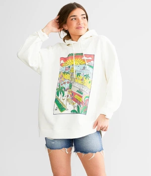Худі Wrangler Good Vibes Oversized Білий S 112334692
