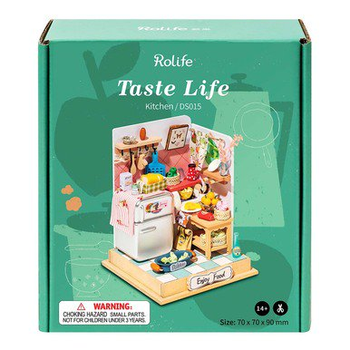 Model do składania Robotime Little Story Rolife Tiny DS015 DIY Dollhouse Miniatures Kit (6974280920607)