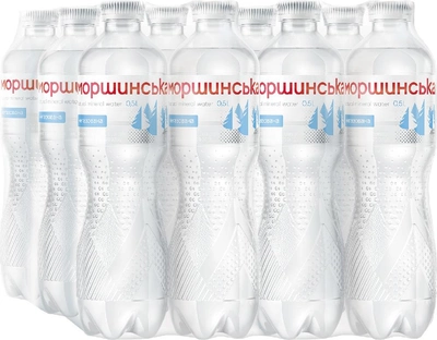 Упаковка минеральной природной столовой негазированной воды Моршинська 0.5 л х 12 бутылок (4820017000635_22214)