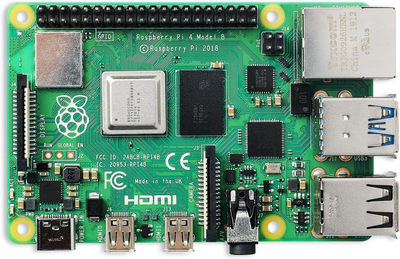 Мини ПК Xute Raspberry Pi 4 Model B / Broadcom BCM2711 / RAM 8GB / SSD 128GB / Wi-Fi 5 / Bluetooth 5.0