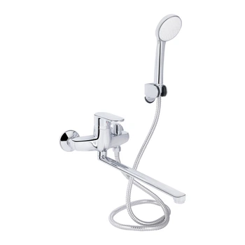 Смеситель для ванны с длинным изливом Lidz Tani 0051 (k40) LDTAN0051CRM44961 Chrome однорычажный, хром