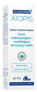 Krem do twarzy i ciała Novaclear Atopis Hydro-Control natłuszczająco-nawilżający 250 ml (5906395837090)