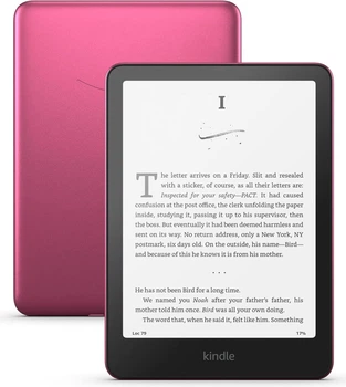 Электронная книга Amazon Kindle Paperwhite 12th Gen. 2024 32GB Signature Edition Metallic Raspberry