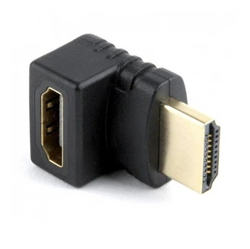 Переходник HDMI гнездо - HDMI штекер угловой Voltronic