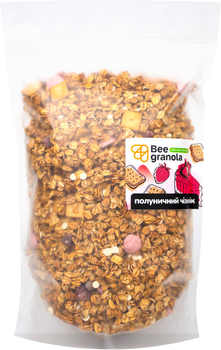 Гранола Bee Granola Клубничный чизкейк 1 кг (4820228430689)