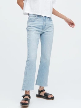 Джинси Кльош жіночі Uniqlo 415696506 28 Блакитні (1159786946)