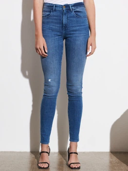 Джинси Skinny жіночі Wrangler W27H 30-32 Сині (8682344438262)