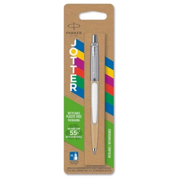 Ручка шариковая Parker JOTTER Originals White CT BP (блистер)