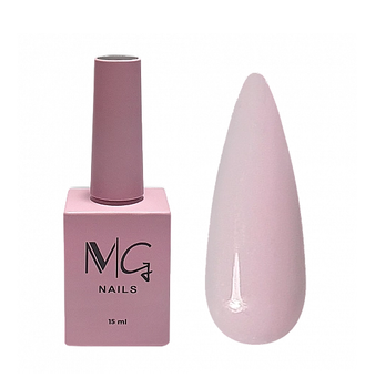 Основа камуфляжная для гель-лака MG Nail Сover Base №49 Пастельный бледно-розовый 15 мл