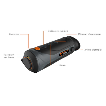 Тепловизионный монокуляр тепловизор Dahua TPC-M20-B10-G