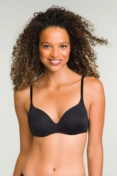 Бюстгальтер Push-up DIM D07HE noir 75C черный