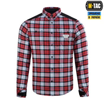 Рубашка M-Tac Redneck Cotton Shirt Повернись Живим Red L/R