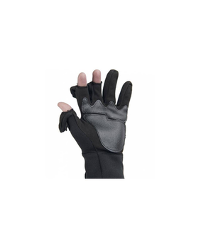 Перчатки тактические для стрельбы Mil-Tec Neopren Amaro Shooting Gloves неопрен черные 2XL