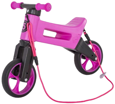 Rowerek biegowy Funny Wheels Rider Violet (8595557516538)