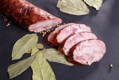 Ковбаса копчена М'ясо Ковалів Домашня ТУ 600 г