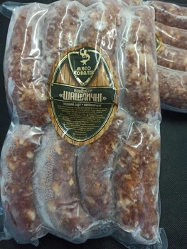 Ковбаски М'ясо Ковалів Шашличні зі свинини ТУ У 1 кг