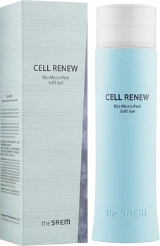 Пілінг-скатка з рослинними стовбуровими клітинами The Saem Cell Renew Bio Micro Peel Soft Gel 160 мл