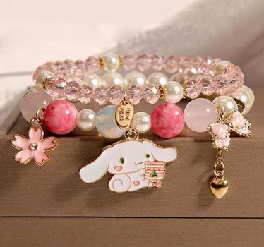 Браслет на руку Sanrio Cinnamoroll Crystal для девочек (Model1), Velice