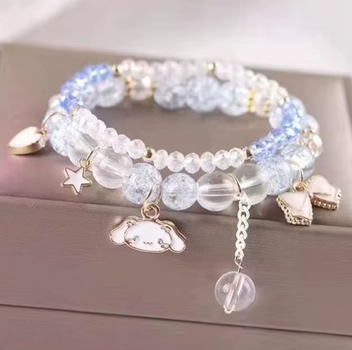 Браслет на руку Sanrio Cinnamoroll Crystal для девочек (Model2), Velice