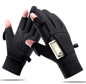 Зимові сенсорні рукавиці Winter Warm Touch L Чорний