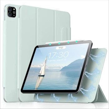 Магнитный чехол-книжка с фиксатором BBM1 Magnetic Case для iPad Pro 11" 2020/2021/2022 Светло-зеленый